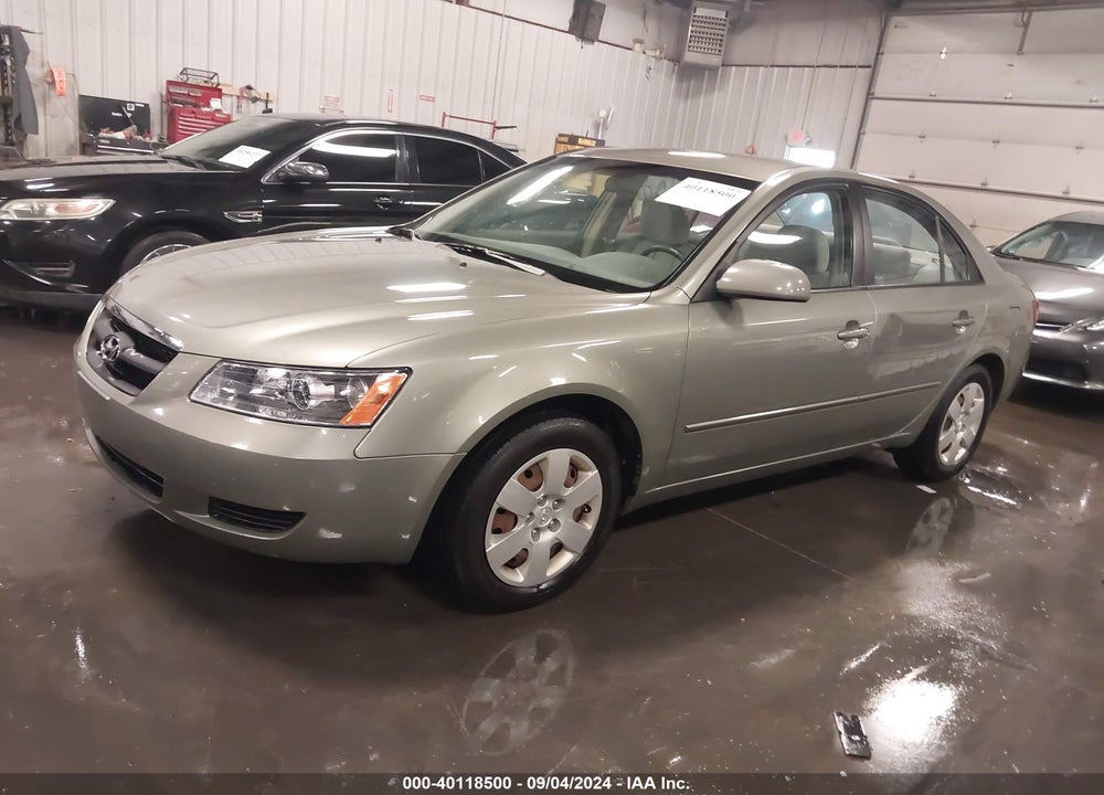 2008 HYUNDAI SONATA GLS VIN: 5NPET46CX8H359344