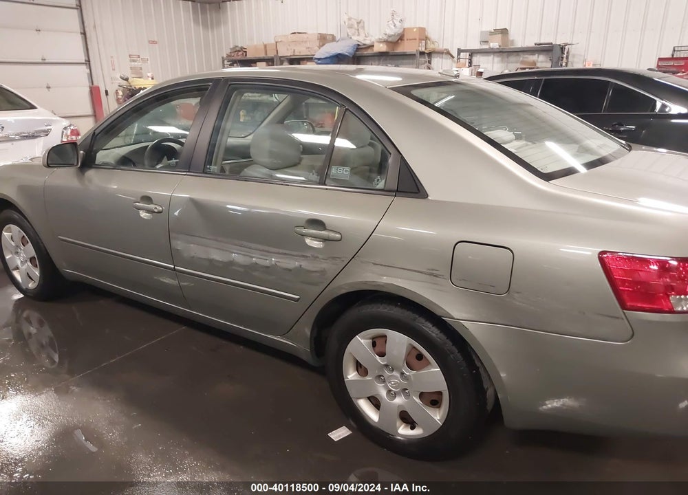2008 HYUNDAI SONATA GLS VIN: 5NPET46CX8H359344