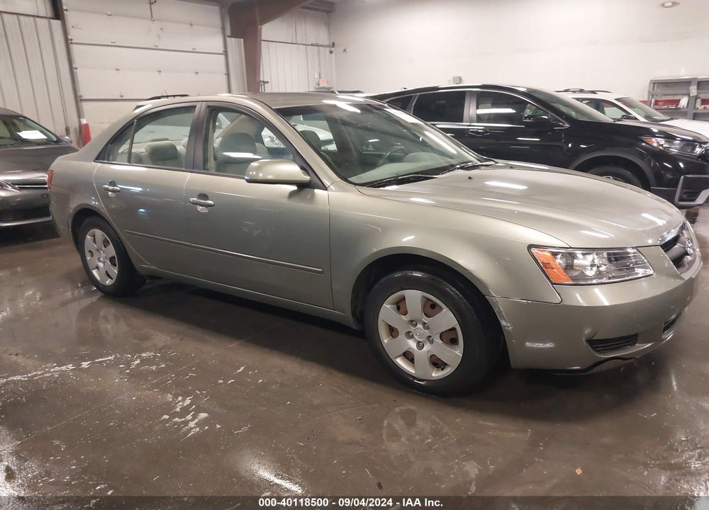 2008 HYUNDAI SONATA GLS VIN: 5NPET46CX8H359344