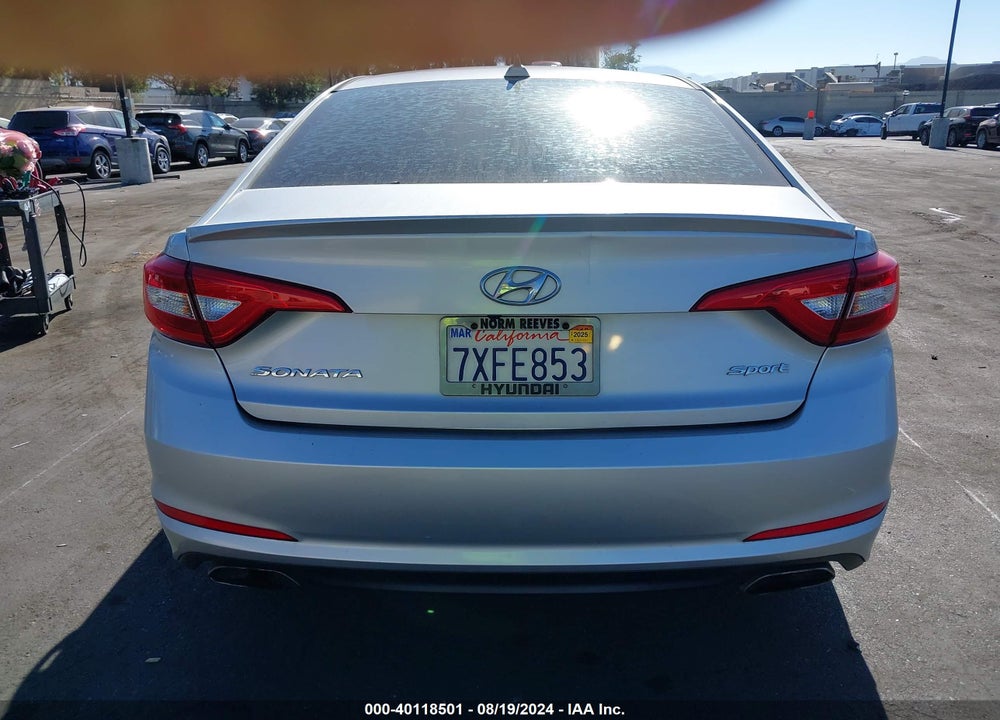 2017 HYUNDAI SONATA SPORT VIN: 5NPE34AF9HH484997