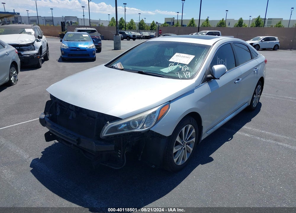 2017 HYUNDAI SONATA SPORT VIN: 5NPE34AF9HH484997