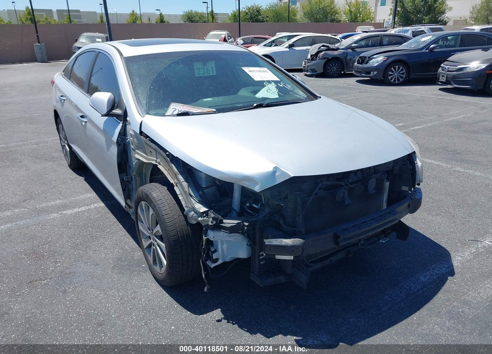 2017 HYUNDAI SONATA SPORT VIN: 5NPE34AF9HH484997