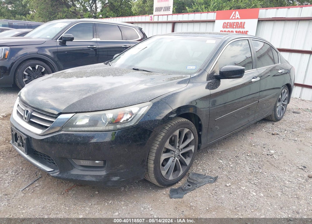 2014 HONDA ACCORD SPORT VIN: 1HGCR2F54EA284768