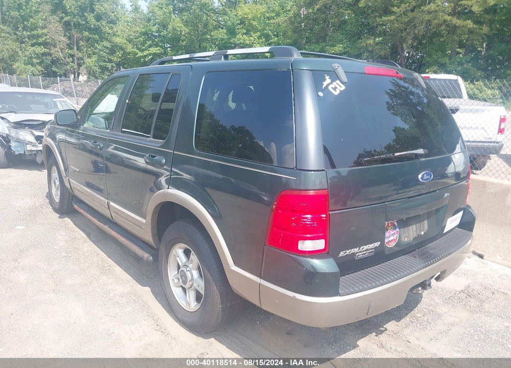 2002 FORD EXPLORER VIN: 1FMZU74E12UA02891