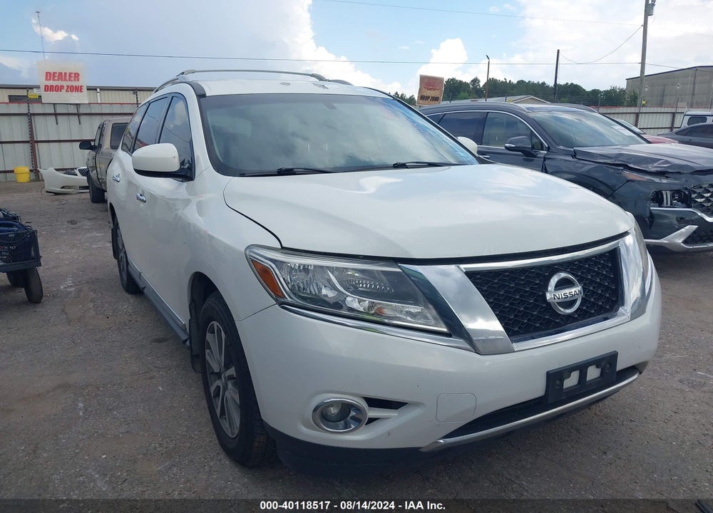 2014 NISSAN PATHFINDER SL VIN: 5N1AR2MN0EC708441