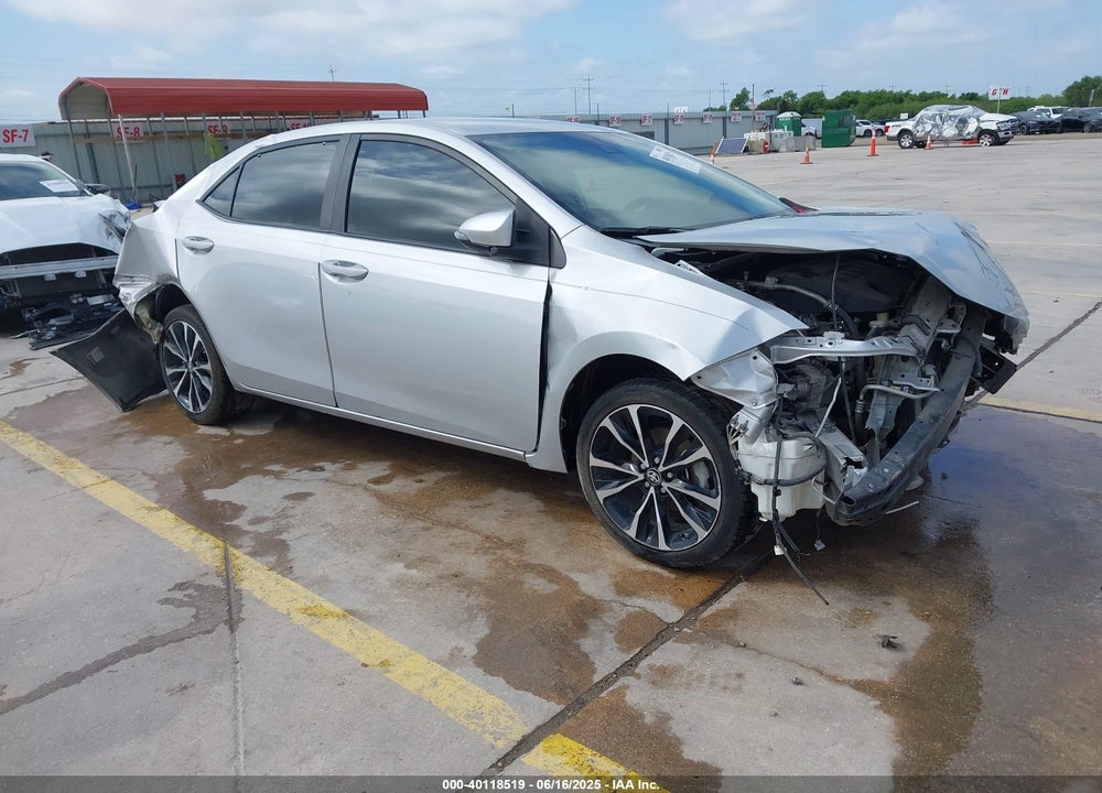 2018 TOYOTA COROLLA SE VIN: 2T1BURHEXJC014934