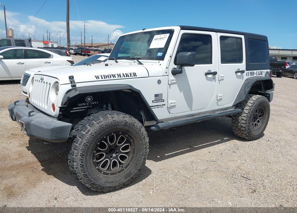 2013 JEEP WRANGLER UNLIMITED SPORT VIN: 1C4BJWDG8DL666785