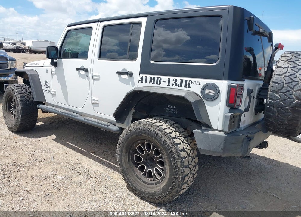 2013 JEEP WRANGLER UNLIMITED SPORT VIN: 1C4BJWDG8DL666785