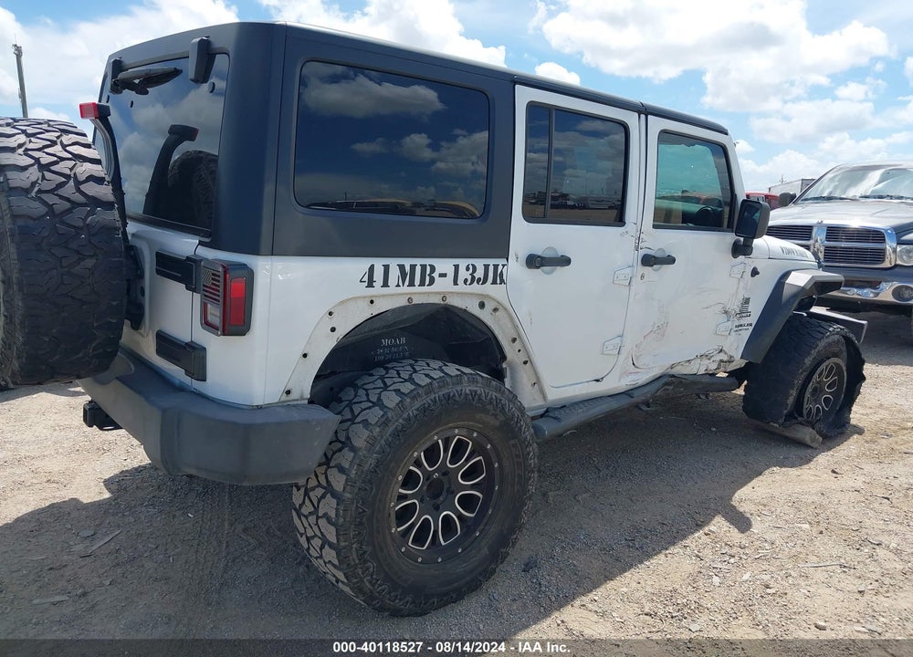 2013 JEEP WRANGLER UNLIMITED SPORT VIN: 1C4BJWDG8DL666785