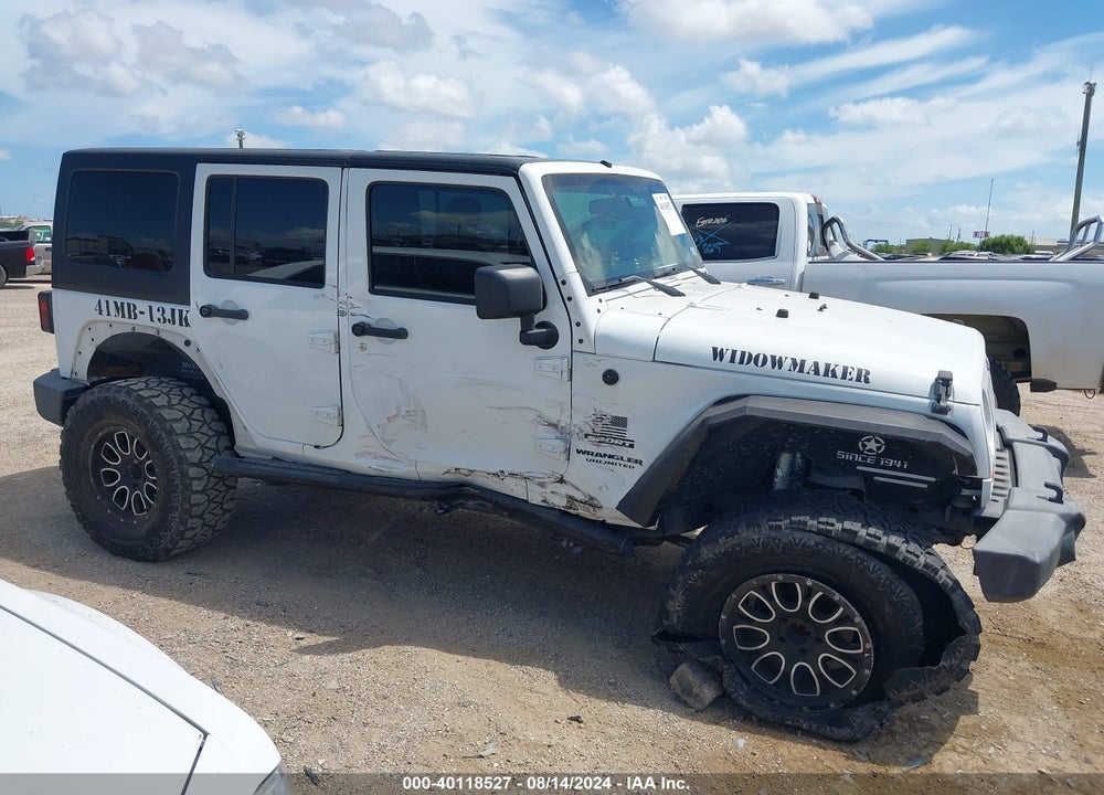 2013 JEEP WRANGLER UNLIMITED SPORT VIN: 1C4BJWDG8DL666785