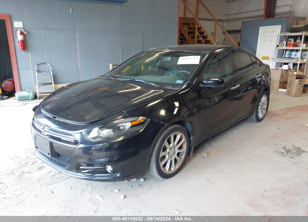 2013 DODGE DART LIMITED VIN: 1C3CDFCH6DD319072