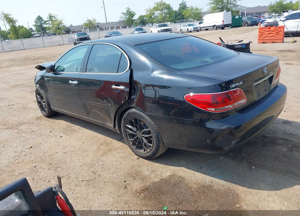 2005 LEXUS ES 330 VIN: JTHBA30G550024191