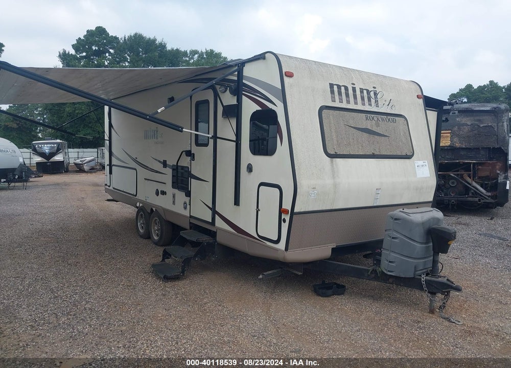 2016 FOREST RIVER ROCKWOOD MINI LITE VIN: 4X4TRLA26GD407970