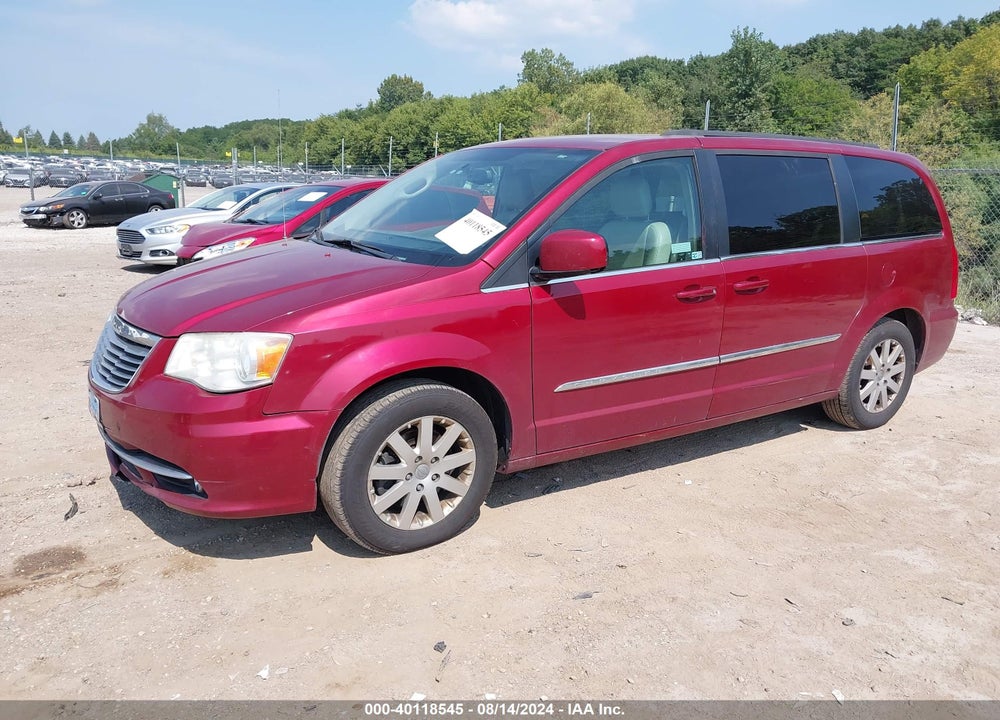 2012 CHRYSLER TOWN & COUNTRY TOURING VIN: 2C4RC1BG7CR186256
