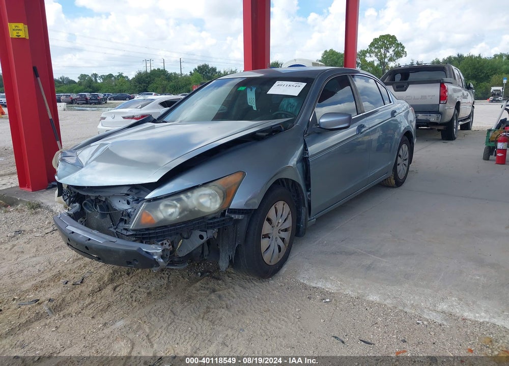 2011 HONDA ACCORD 2.4 LX VIN: 1HGCP2F3XBA107027