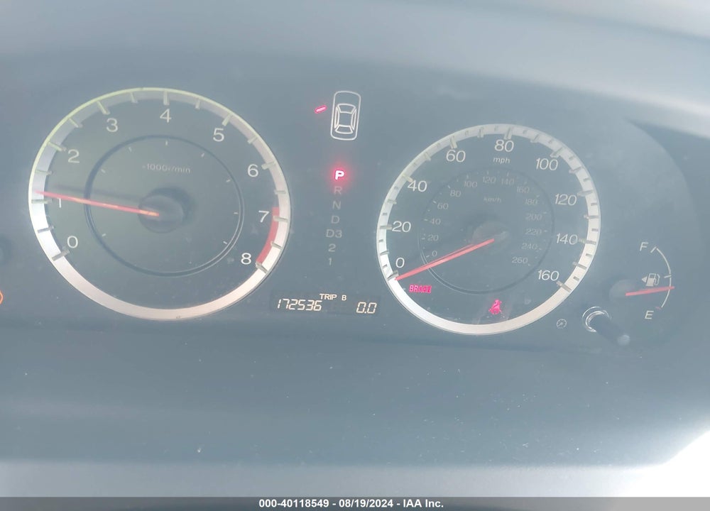 2011 HONDA ACCORD 2.4 LX VIN: 1HGCP2F3XBA107027