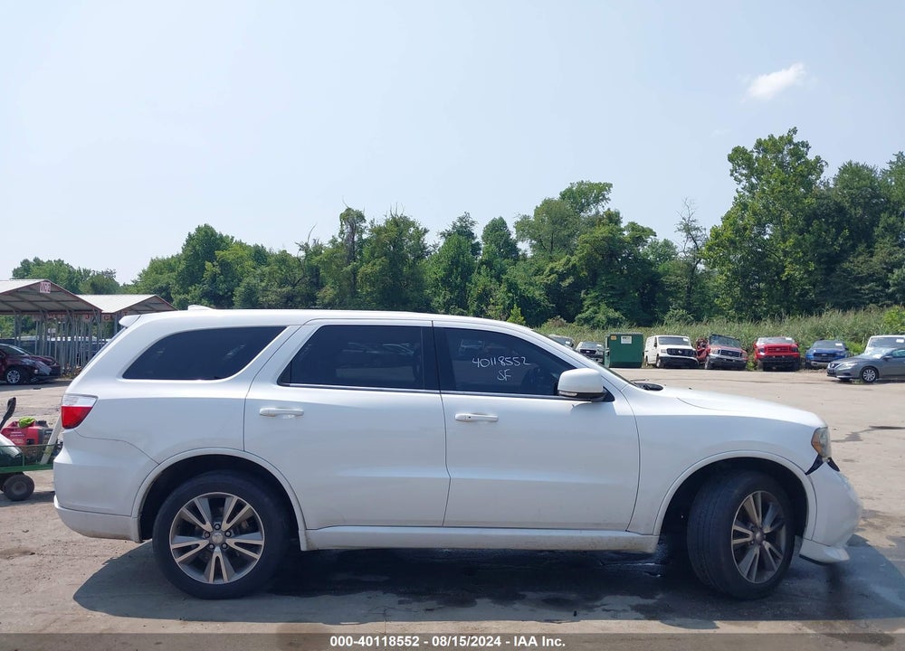 2013 DODGE DURANGO R/T VIN: 1C4SDJCT9DC565845