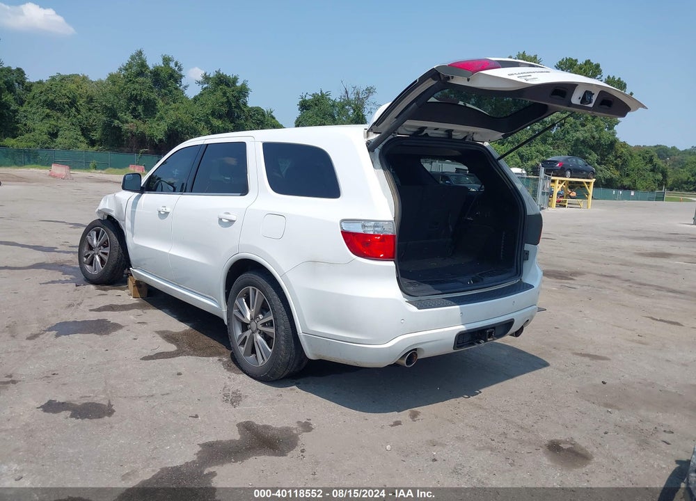 2013 DODGE DURANGO R/T VIN: 1C4SDJCT9DC565845