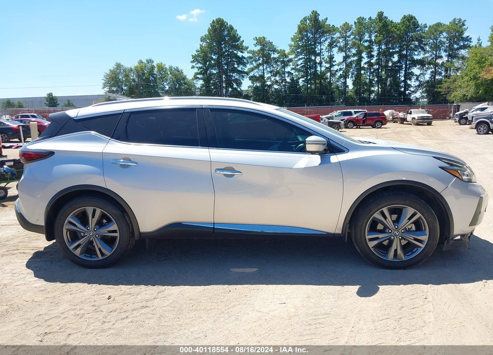 2019 NISSAN MURANO PLATINUM VIN: 5N1AZ2MJ6KN160118
