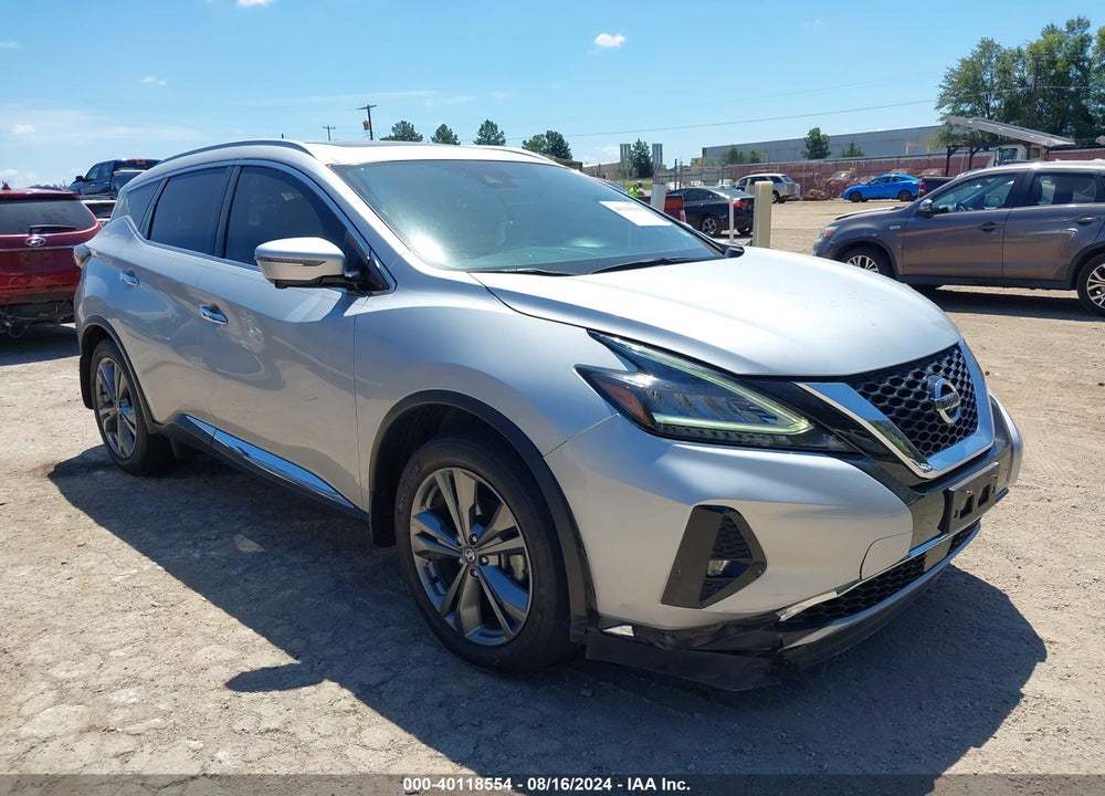 2019 NISSAN MURANO PLATINUM VIN: 5N1AZ2MJ6KN160118