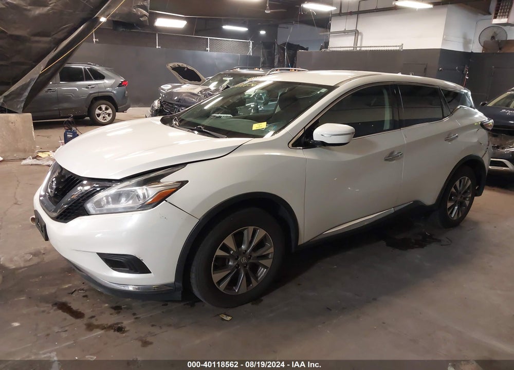 2015 NISSAN MURANO S VIN: 5N1AZ2MH3FN239877