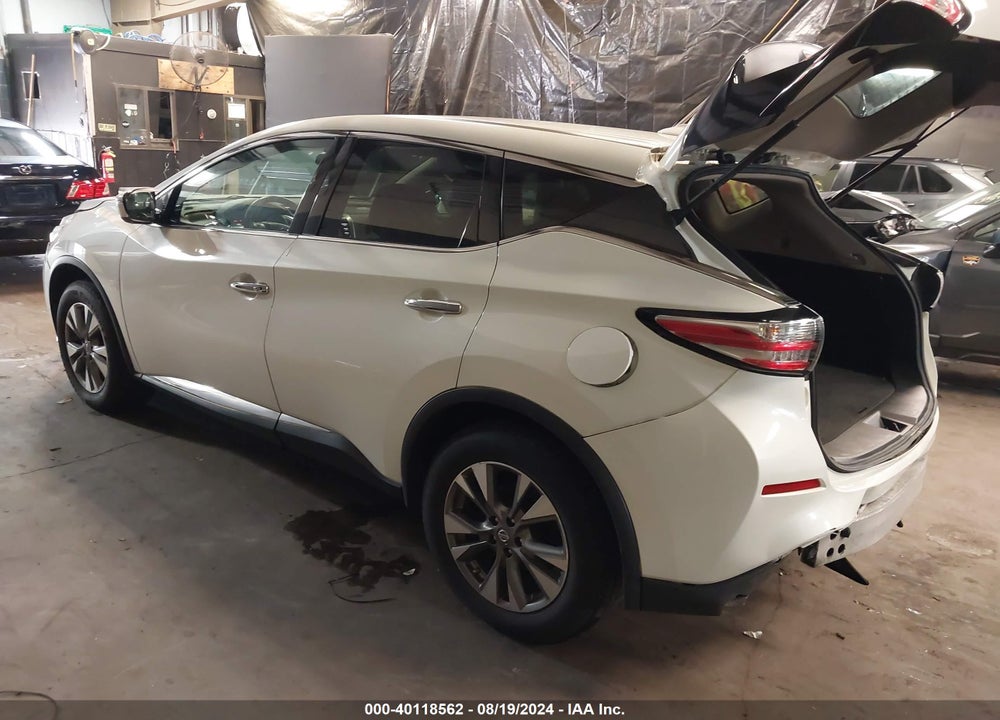 2015 NISSAN MURANO S VIN: 5N1AZ2MH3FN239877
