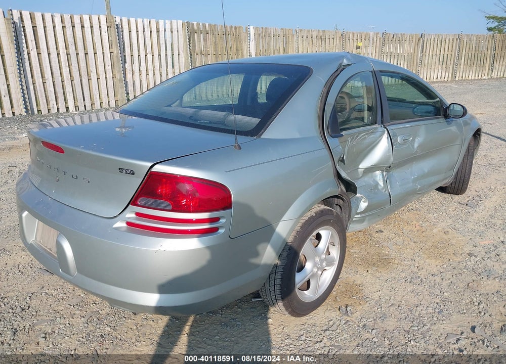 2005 DODGE STRATUS SXT VIN: 1B3EL46X95N686527