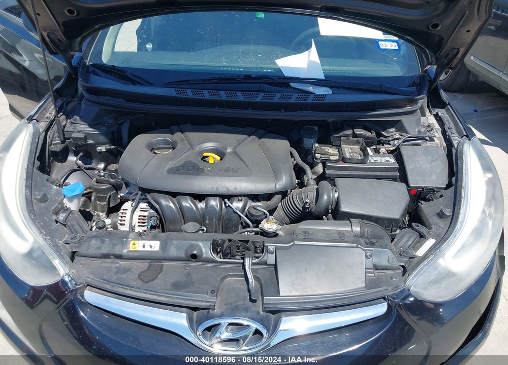 2014 HYUNDAI ELANTRA SE VIN: 5NPDH4AE1EH492415