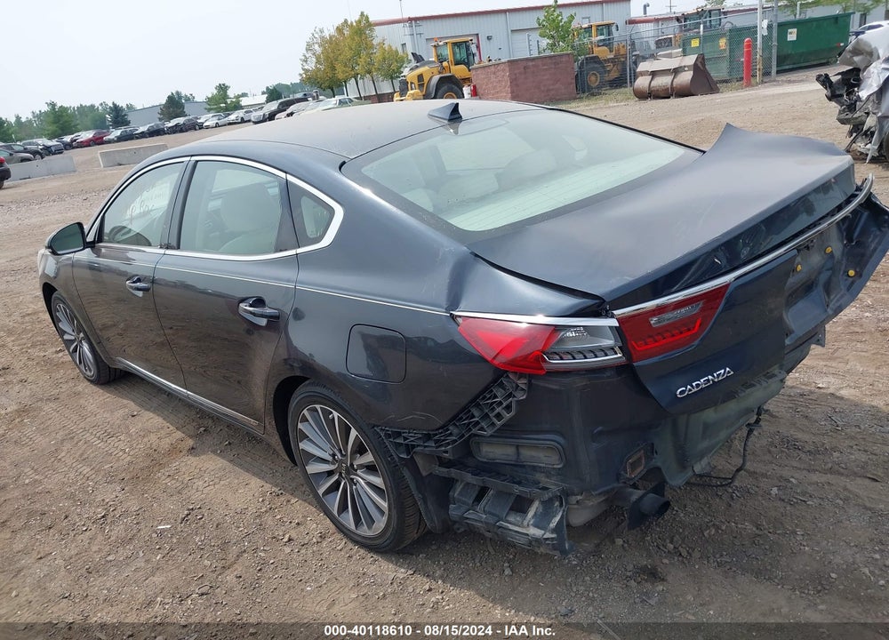 2017 KIA CADENZA PREMIUM VIN: KNALB4J17H5039556