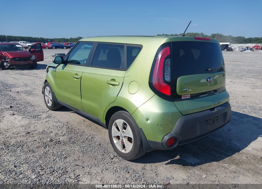 2016 KIA SOUL VIN: KNDJN2A25G7825633