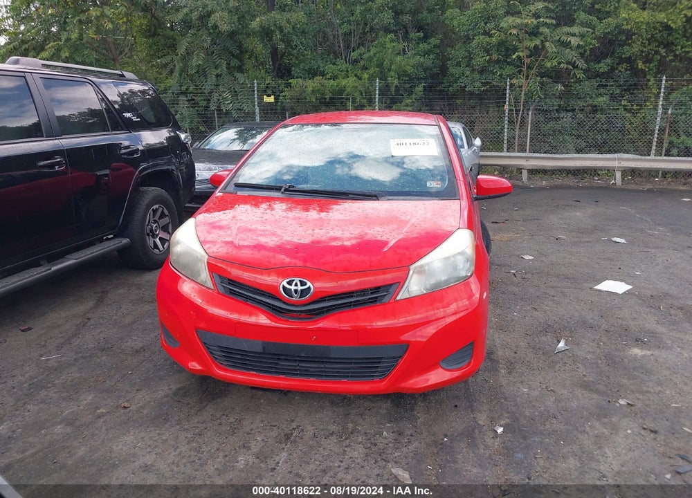 2014 TOYOTA YARIS LE (TMC/CBU PLANT) VIN: JTDJTUD33ED582117