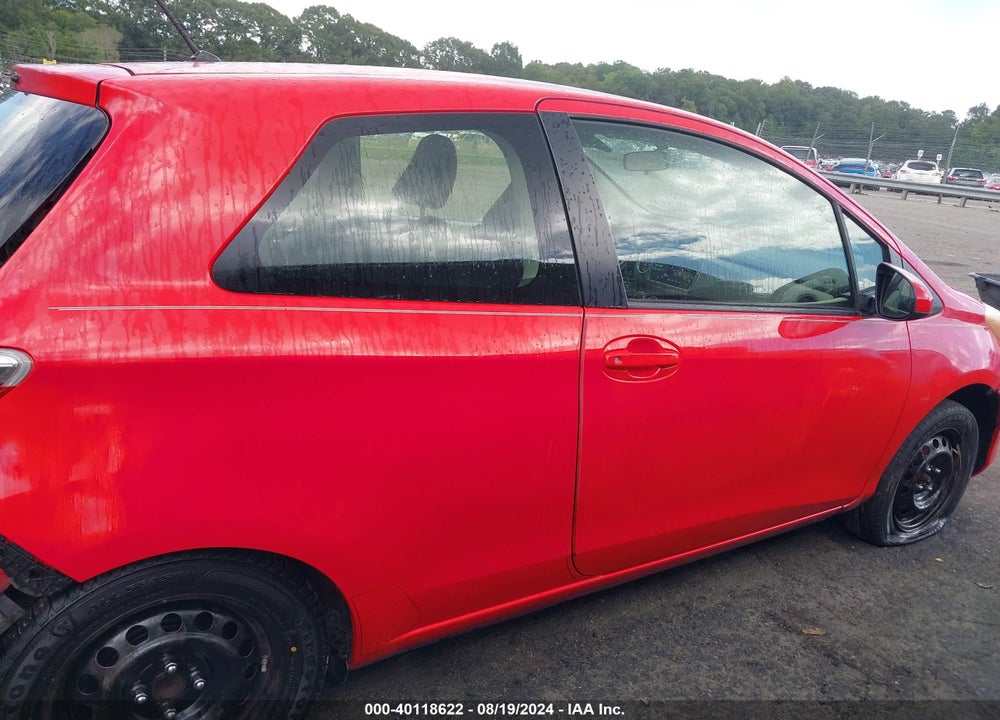 2014 TOYOTA YARIS LE (TMC/CBU PLANT) VIN: JTDJTUD33ED582117