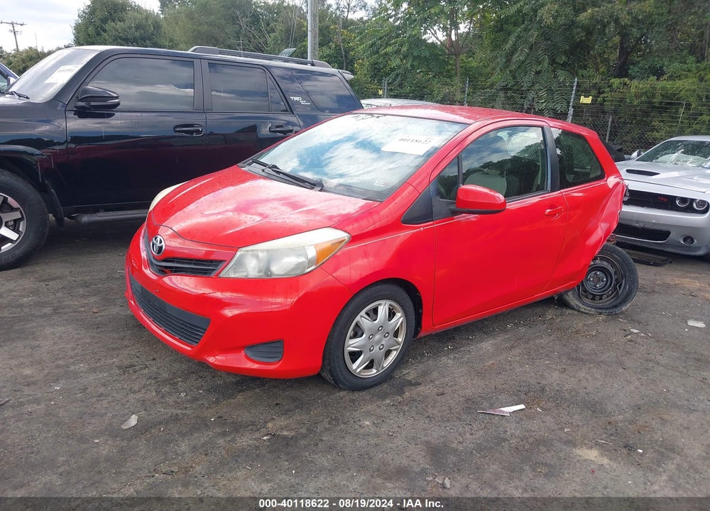 2014 TOYOTA YARIS LE (TMC/CBU PLANT) VIN: JTDJTUD33ED582117