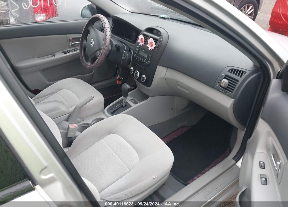 2008 KIA SPECTRA EX VIN: KNAFE121985501455