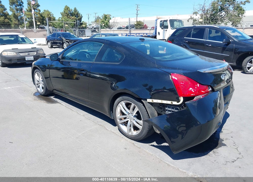 2009 INFINITI G37 JOURNEY VIN: JNKCV64E39M603519