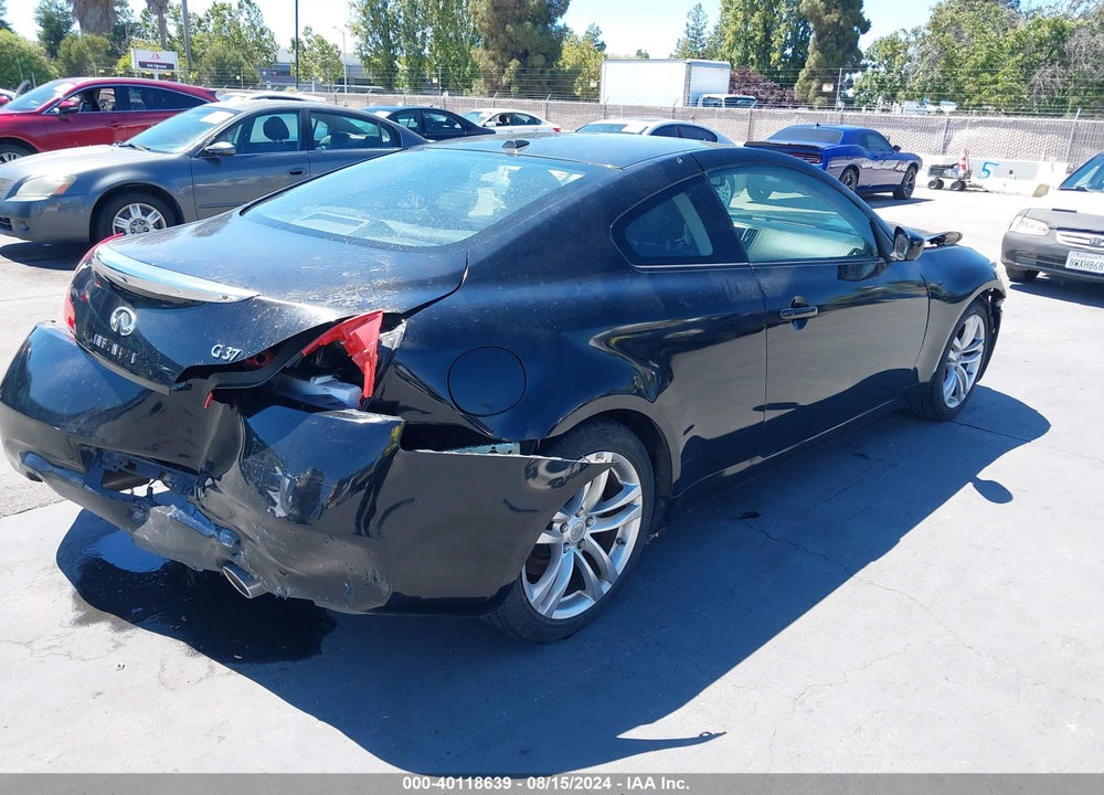 2009 INFINITI G37 JOURNEY VIN: JNKCV64E39M603519