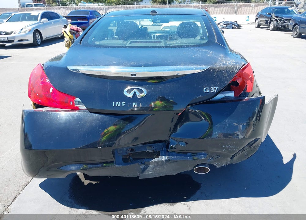 2009 INFINITI G37 JOURNEY VIN: JNKCV64E39M603519