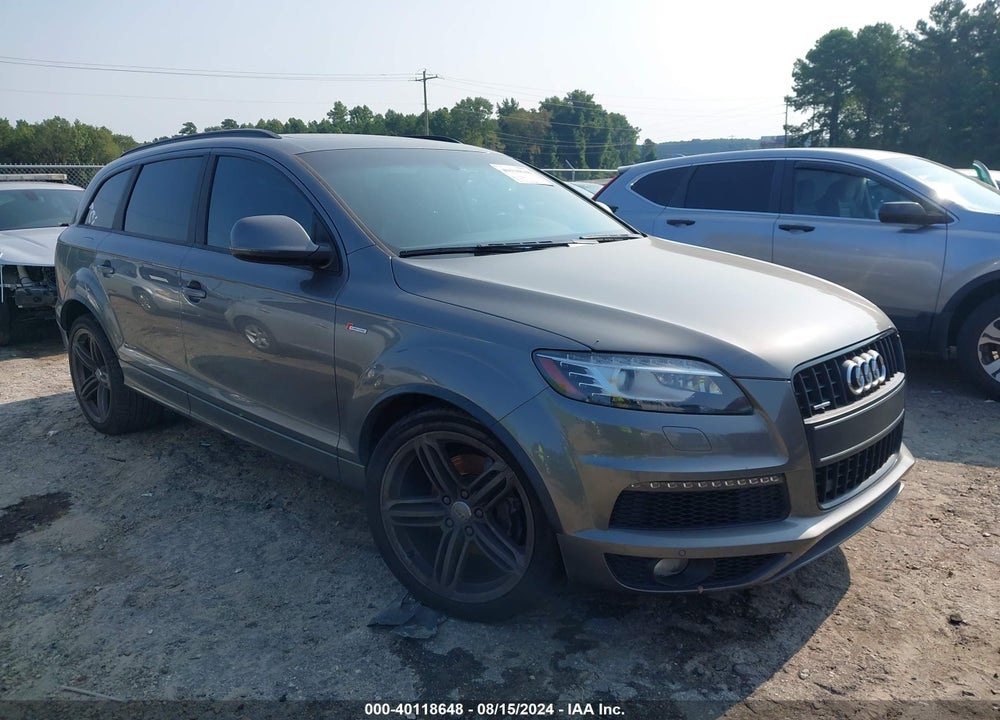 2014 AUDI Q7 3.0T S LINE PRESTIGE VIN: WA1DGAFE2ED007046