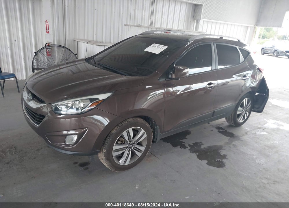 2014 HYUNDAI TUCSON LIMITED VIN: KM8JU3AG7EU950955