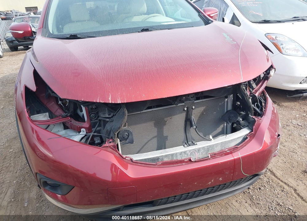 2015 NISSAN MURANO SL VIN: 5N1AZ2MH7FN240742