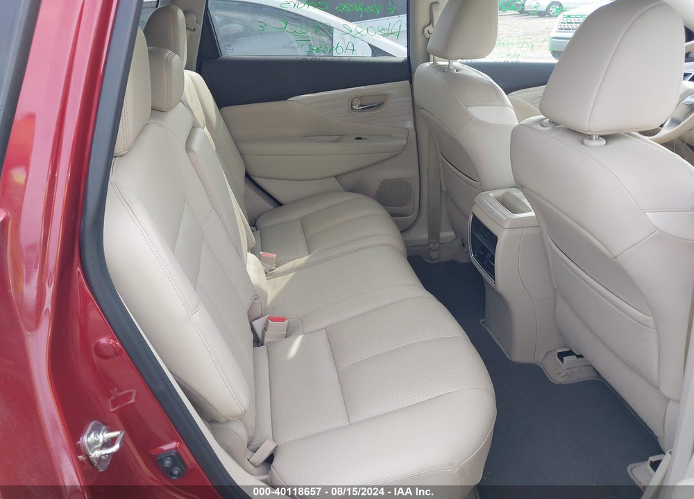 2015 NISSAN MURANO SL VIN: 5N1AZ2MH7FN240742