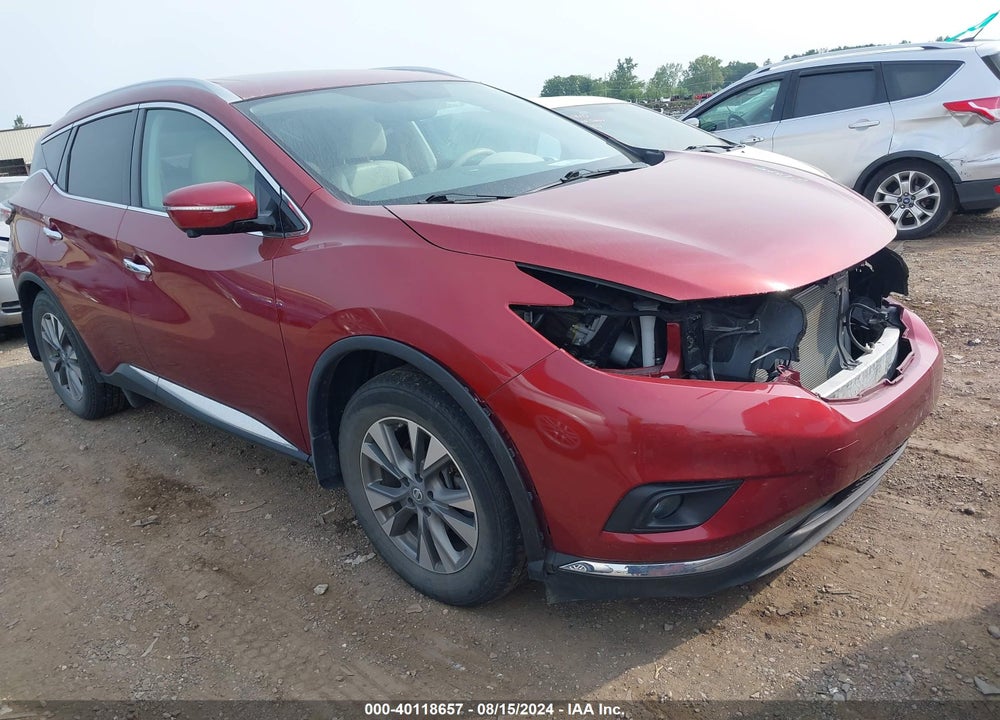 2015 NISSAN MURANO SL VIN: 5N1AZ2MH7FN240742