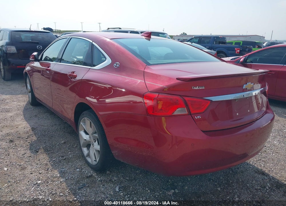 2015 CHEVROLET IMPALA 2LT VIN: 1G1125S39FU110381