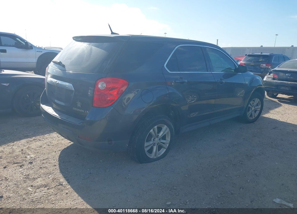 2010 CHEVROLET EQUINOX LS VIN: 2CNALBEW1A6281296