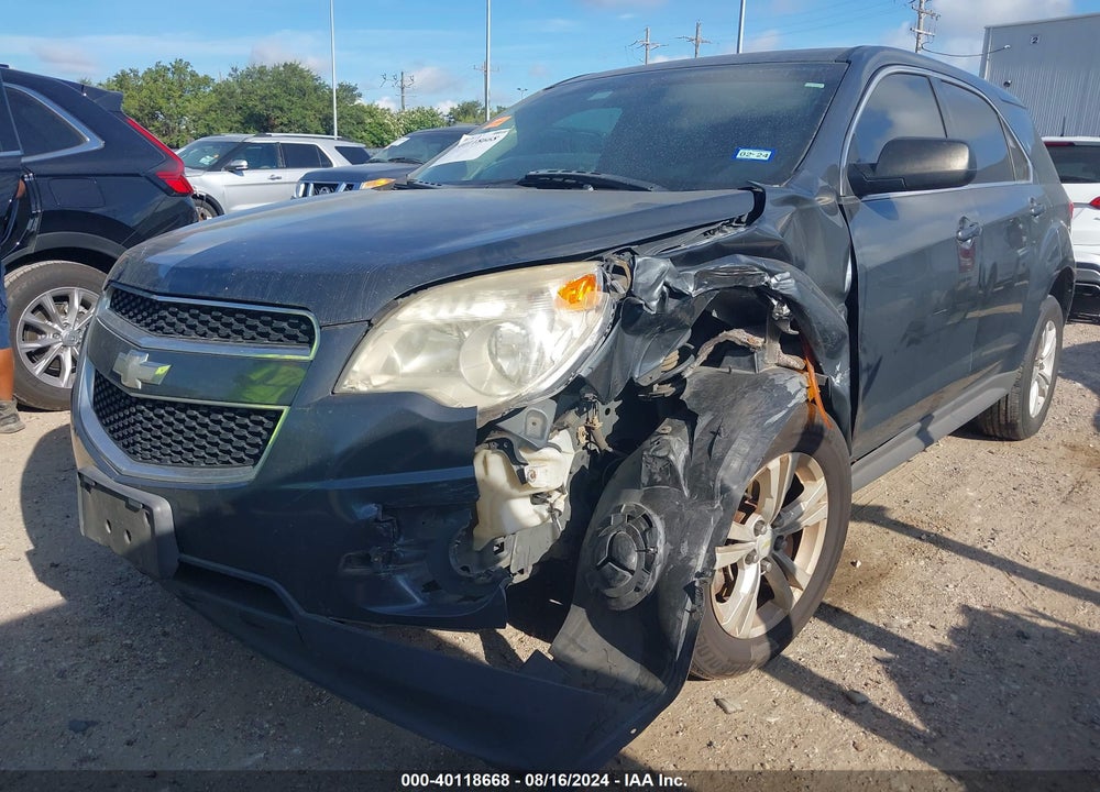 2010 CHEVROLET EQUINOX LS VIN: 2CNALBEW1A6281296
