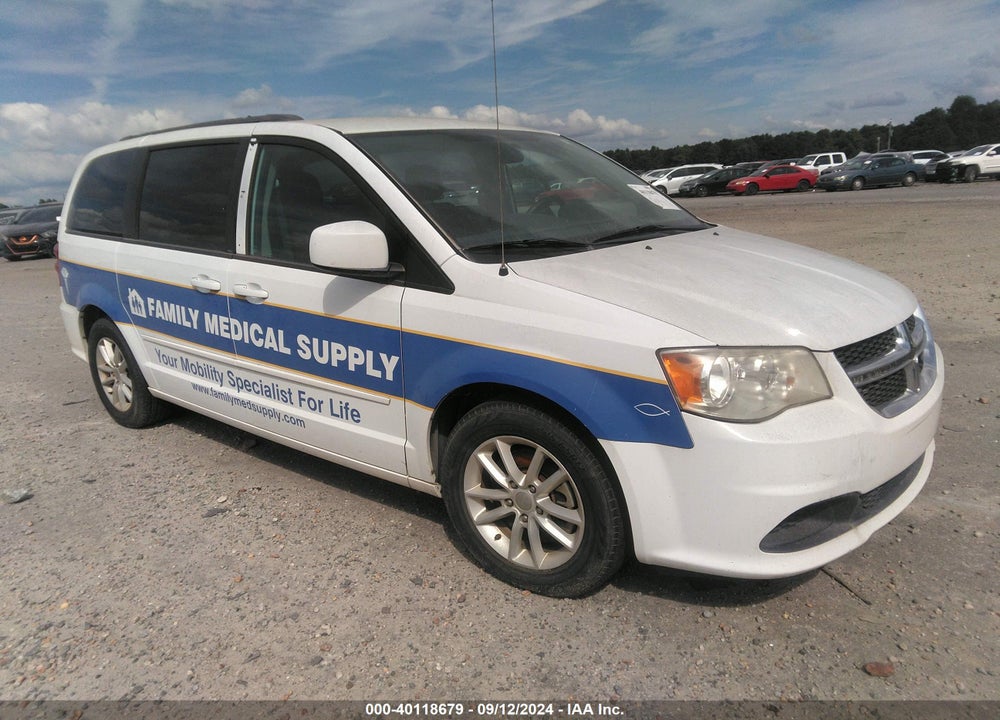 2014 DODGE GRAND CARAVAN SXT VIN: 2C4RDGCG7ER245176