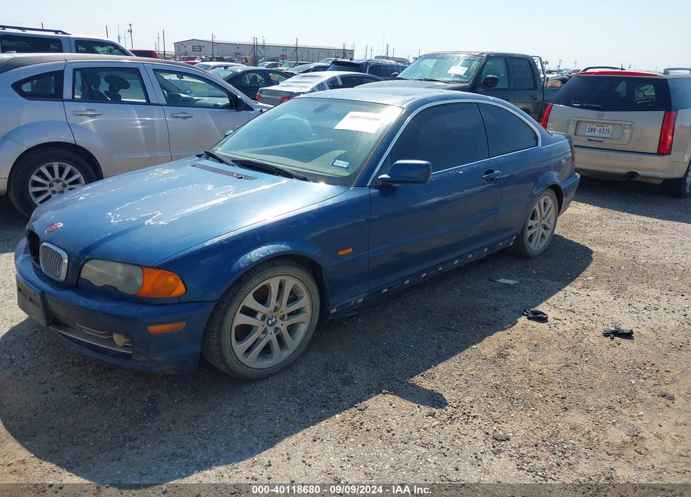 2003 BMW 330CI VIN: WBABN53483PH04125
