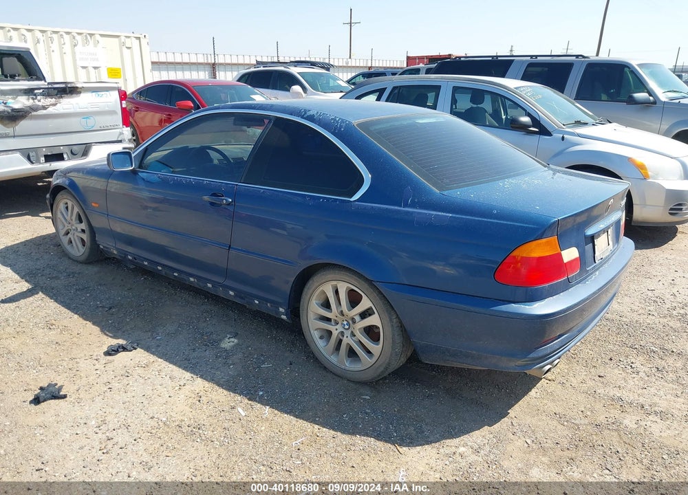2003 BMW 330CI VIN: WBABN53483PH04125