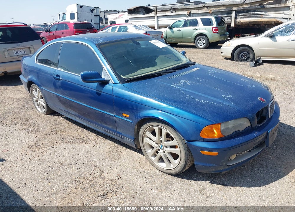 2003 BMW 330CI VIN: WBABN53483PH04125
