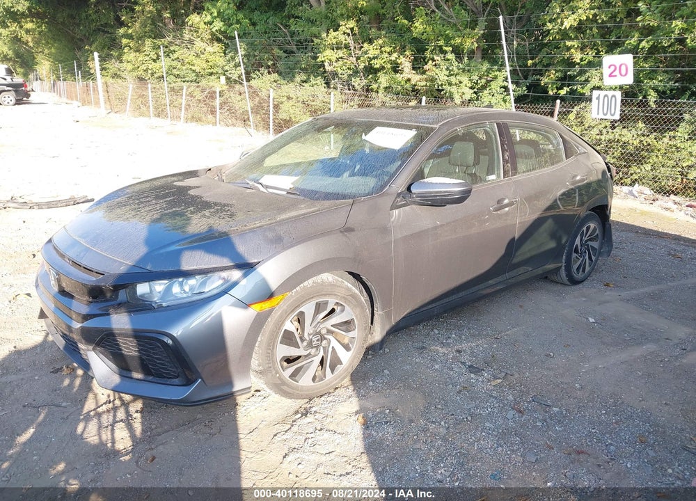2019 HONDA CIVIC LX VIN: SHHFK7H39KU217433